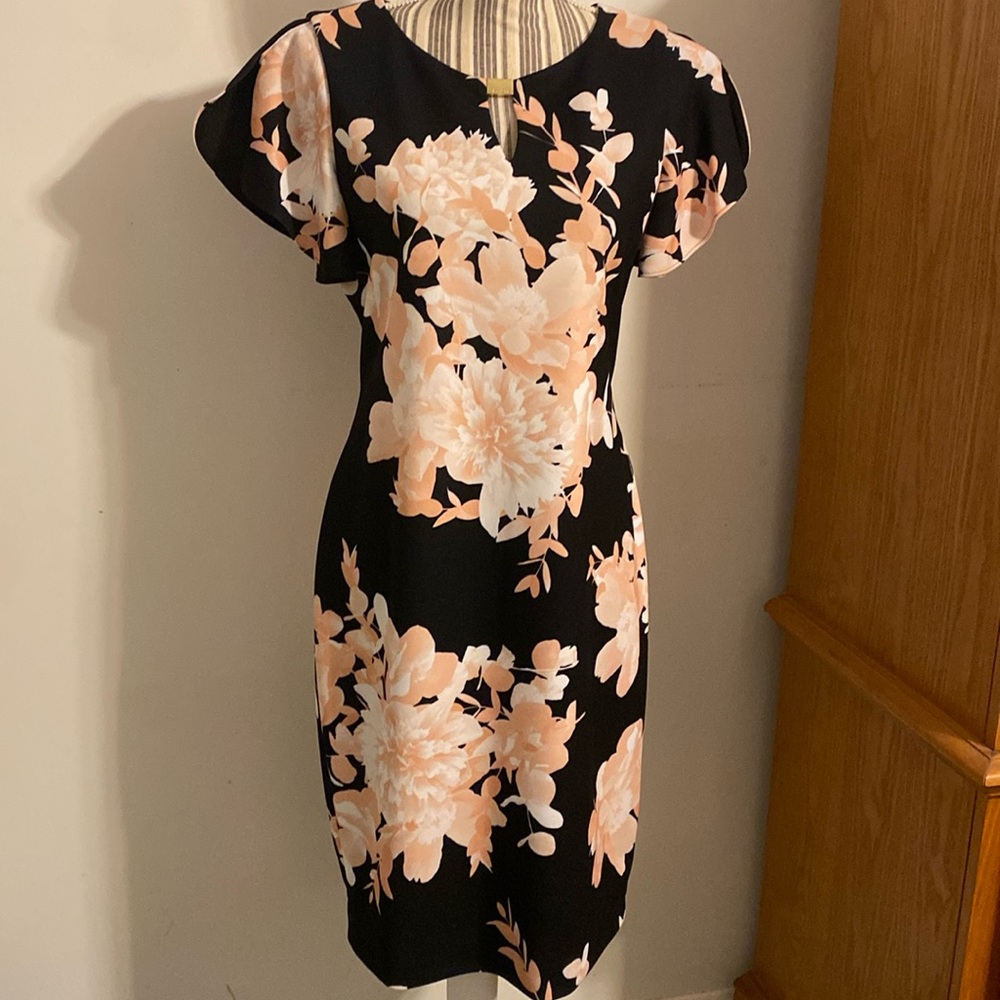 Calvin Klein fully lined dress